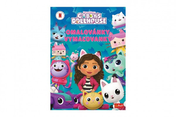 Omaľovánky Gabby's Dollhouse 20x27,5 cm