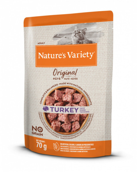 Kapsička Nature´s variety original pre mačky s morkou 70g