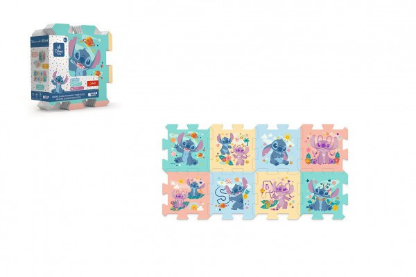 Penové puzzle Lilo & Stitch 32x32x1cm 0m+
