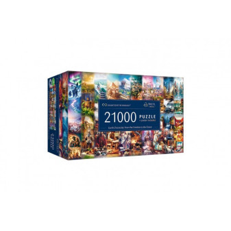 Puzzle Earth Chronicles: od stvorenia po budúcnosť 21000 dielikov v krabici 50x23x31cm