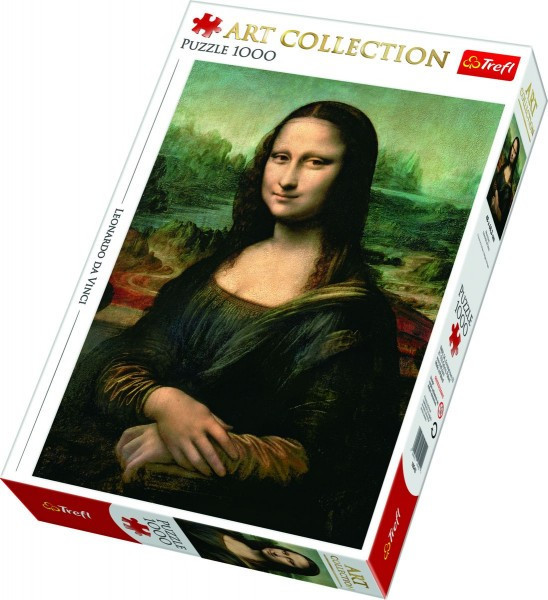 Puzzle Mona Lisa 1000 dielikov 48x68cm v krabici 40x27x6cm