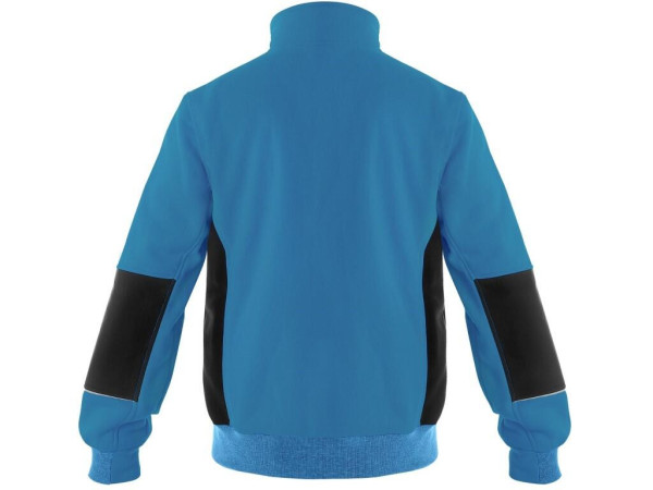 Mikina CXS TEXAS, pánska, stredne modrá-čierna, veľ. 5XL