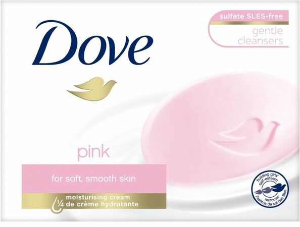 Dove tuhé mydlo 100g Pink Ružové jemné krémové