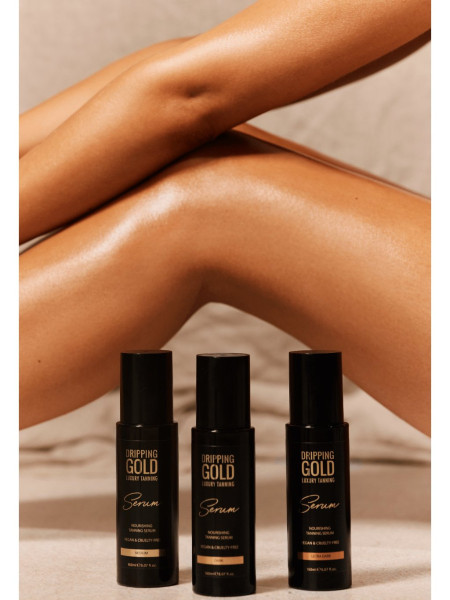 Dripping Gold Tanning Serum Samoopaľovacie sérum ultra dark, 150ml