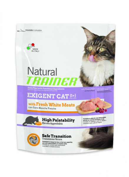 Trainer Natural Cat Exigent hydinové mäso 300g