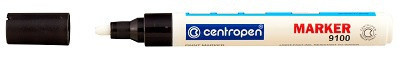 Popisovač Centropen 9100 lakový permanentný čierna šírka 1 - 5mm