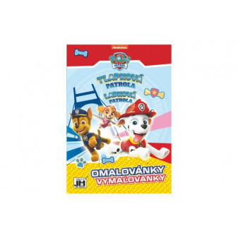 Omaľovánky Paw Patrol/Tlapková patrola A5 15x21cm