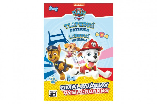 Omaľovánky Paw Patrol/Tlapková patrola A5 15x21cm