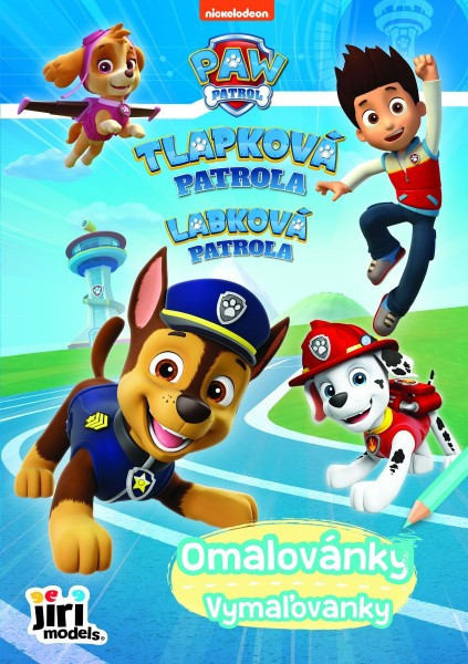 Omaľovánky Paw Patrol/Tlapková patrola A5 15x21cm