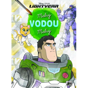 Maľovanky Maľuj vodou! Buzz Rakeťák 19x26, 5cm