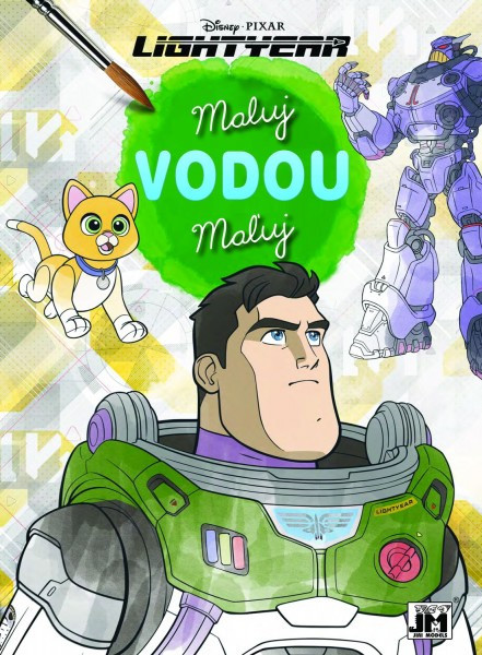 Maľovanky Maľuj vodou! Buzz Rakeťák 19x26, 5cm