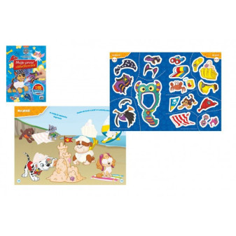 Moje prvé oblečkovanie Tlapková patrola / Paw Patrol 17x24cm