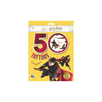 Tetovanie Harry Potter 51ks + listy na maľovanie 12ks v doskách