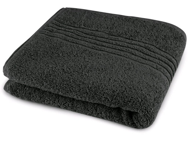 CXS osuška 70 x 140 cm, 500 g/m2, čierna