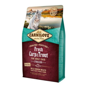 Carnilove Cat Fresh Carp & Trout Sterilized 2kg