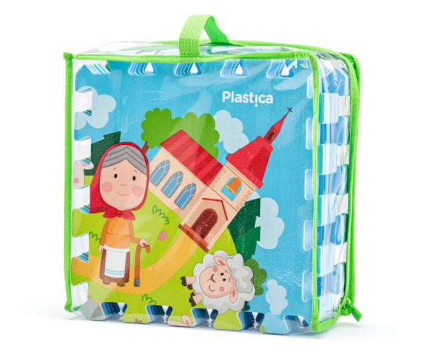Penové Puzzle Dedina 9 ks