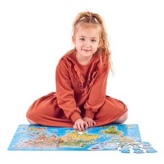 Puzzle - Mapa sveta 160 ks - SK