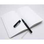 Notes linajkový - A5 - kraft - Ruže