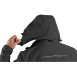 Bunda CXS STRETCH, pánska, softshell, čierna, veľ. 5XL