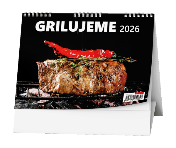 Stolový kalendár - Grilujeme