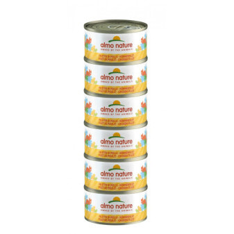 Almo Nature HFC Natural Light Meal Cat Megapack kuracie filé 4x50g