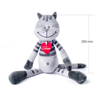 Kocúr Matteo stredný - šedý 38 cm