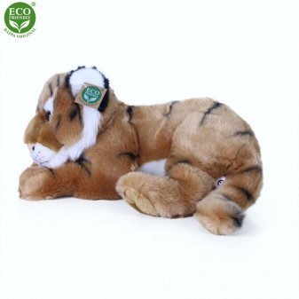 Plyšový tiger ležiaci 36 cm ECO-FRIENDLY