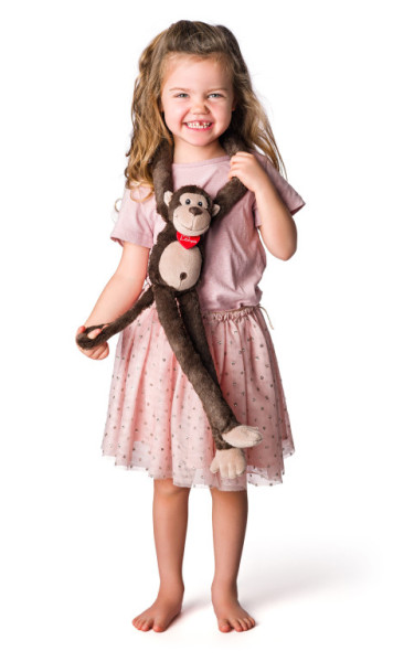 Opička Coffee-Hug me 70cm