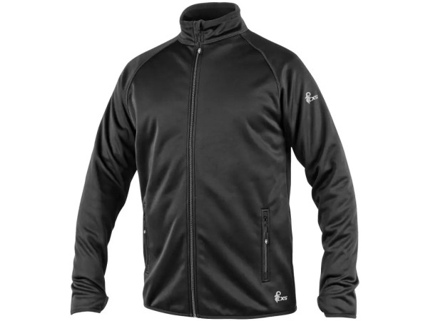 Mikina CXS TORONTO, pánska, čierna, veľ. 3XL