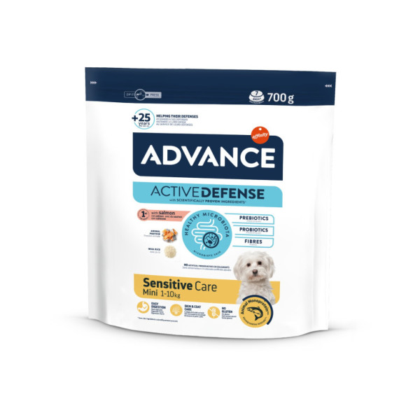 Advance adult mini sensitive losos a rýdzo 700g