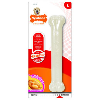 Nylabone hračka Extreme kosť príchuť kurča L