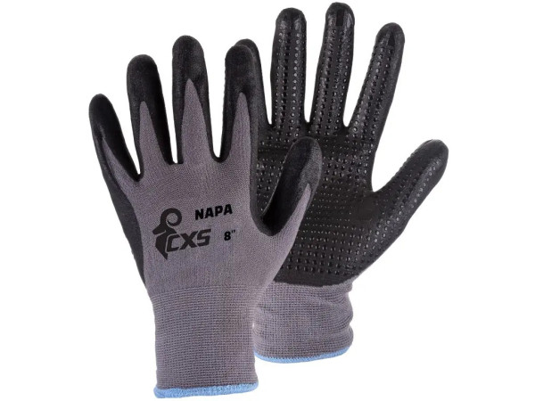 Rukavice CXS NAPA, máčané v nitrile, veľ. 08