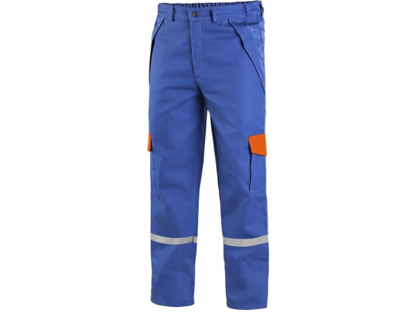 Kalhoty CXS ENERGETIK MULTI 9043 II, pánské, modro-oranžové, vel. 62
