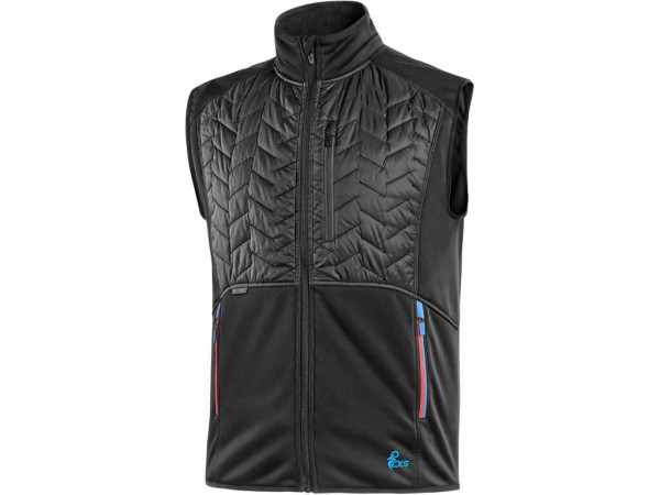 Vesta CXS LEONIS, pánska, čierna s HV modro/červenými doplnkami, veľ. XL
