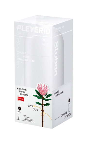 Sluban Flowers M38-B1101-03 Protea veľká vo váze