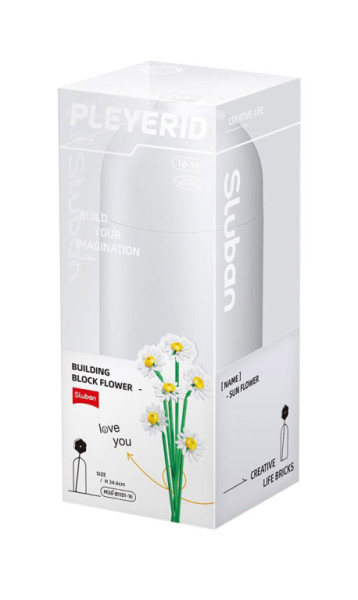 Sluban Flowers M38-B1101-16 Kopretiny vo váze
