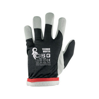 Rukavice CXS TECHNIK WINTER, s blistrom, zimné, veľ. 9