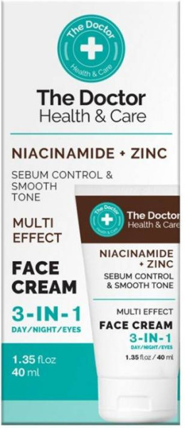 Dr. H&C pleťový krém niacínamid + zinok 40 ml