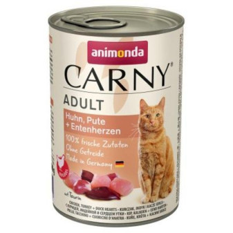 Konzerva Animonda kura+morka+kačacie srdce 400g