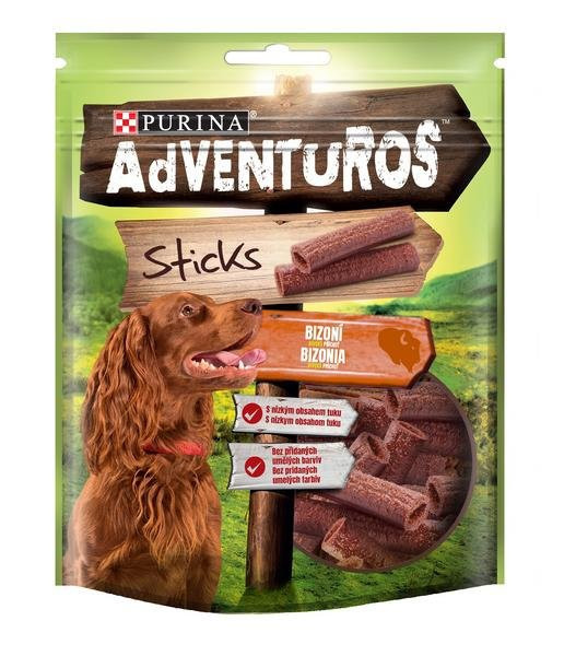 ADVENTUROS Snack Sticks bizón 120g