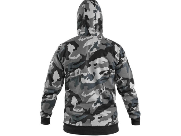 Mikina CXS ARYN, pánska, šedo-biela (maskáč), veľ. 3XL