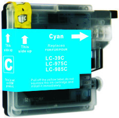 Alternatíva Color X LC-985C XL atrament cyan pre Brother DCP-J125, J315W, J515W, 19,5 ml