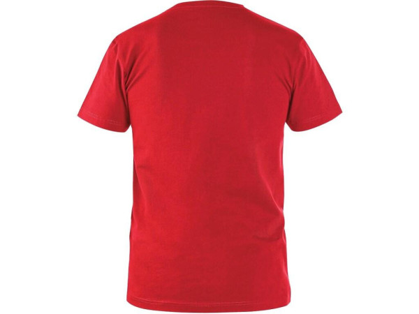Tričko CXS NOLAN, krátky rukáv, červené, veľ. 3XL