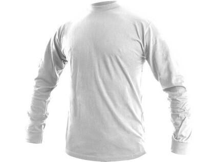 Tričko CXS PETR, dlhý rukáv, biele, veľ. L