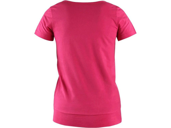 Tričko CXS EMILY, dámske, krátky rukáv, ružová, vel. 3XL