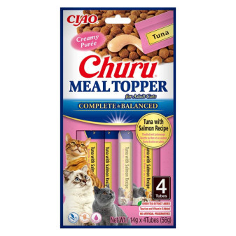 Chúru Cat Meal Topper tuniak s lososom 4x14 g