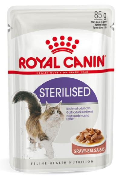 Royal Canin Sterilised gravy v šťave 12x85g