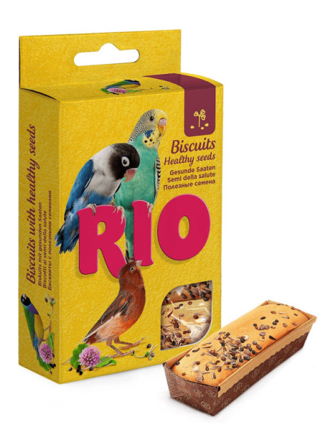 RIO sušienky so zdravými semienkami 5x7 g