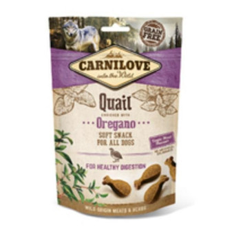 Carnilove Dog Semi Moist Snack Quail with Oregano 200g