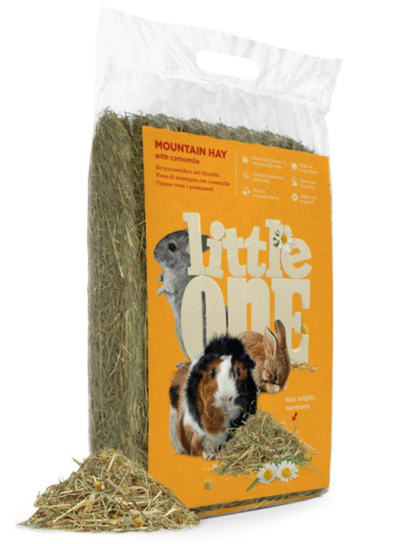 Little One horské seno s harmančekom 400g
